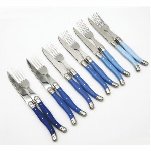 SET DE 6 CUCHILLOS CARNE MONTP. ACERO INOX