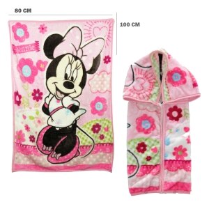 Cama Infantil 1,00 Disney Minnie Rosado