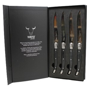 Set 4 Cuchillos Black Mesa Wayu Limited